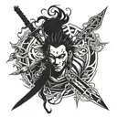 Demon Slayer tattoo design idea