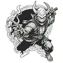 Demon Slayer tattoo design idea