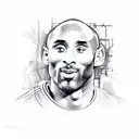Kobe Bryant tattoo design idea