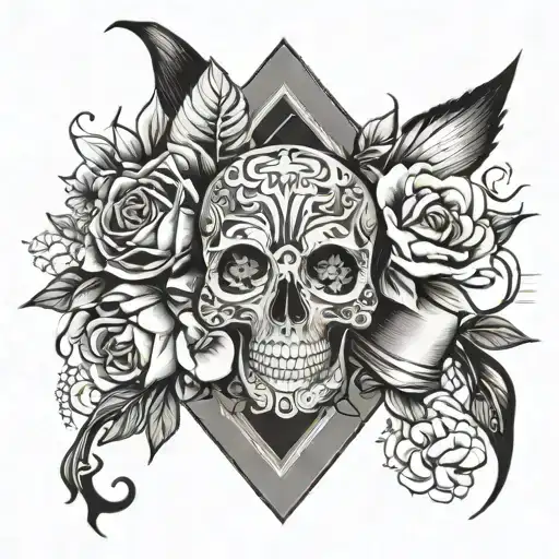 We only live once, we should remember it tattoo design idea