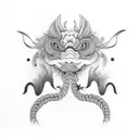 rope tattoo design idea