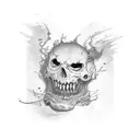 armband that refers to a guy who was scared inside of the all the stuff and was so confident of making thoings and doing tattoo design idea