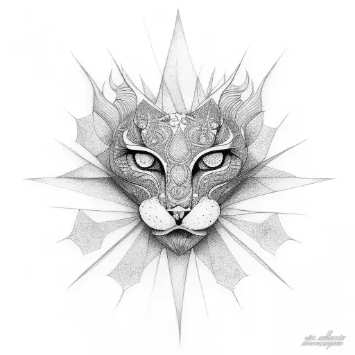 por do sol tattoo design idea