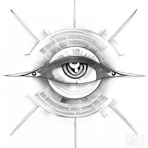 Eye of Horus tattoo design idea