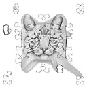 autism puzzle tattoo design idea