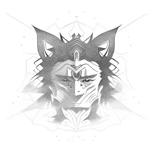 Miyamoto Musashi for forearm  tattoo design idea