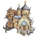 orthodox church  tattoo design idea