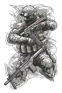 counter strike tattoo design idea