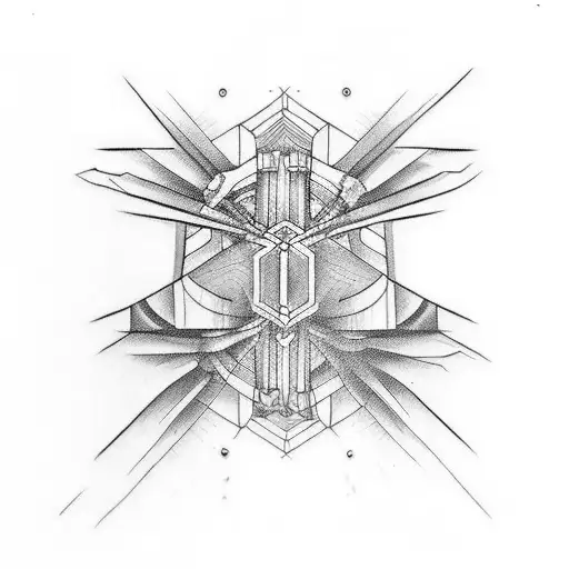 da vinci hands  tattoo design idea