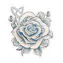 flores tattoo design idea