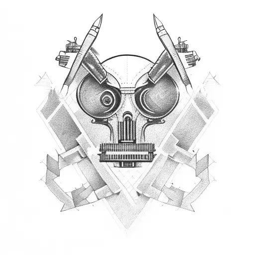 aircraft mechanic tattoo design idea