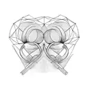 double venus tattoo design idea