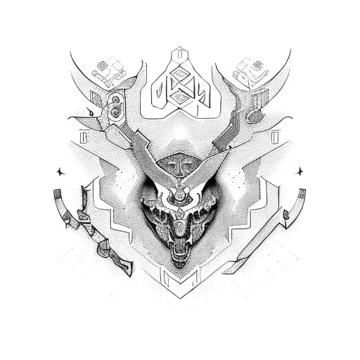 scissors  tattoo design idea