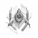 scissors 06.02.2023 tattoo design idea