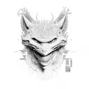 Numbers 420 and 020 tattoo design idea