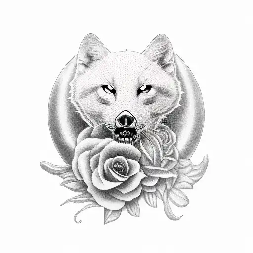 Fase lunar  tattoo design idea