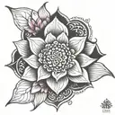 lotus mandala tattoo tattoo design idea