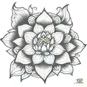 lotus mandala tattoo tattoo design idea