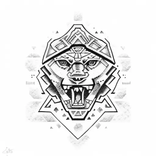 Houston Astros Aztec warriors tattoo design idea