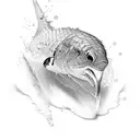 learn 2 swim tattoo design idea