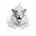 learn 2 swim tattoo design idea