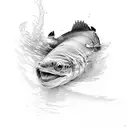 learn 2 swim tattoo design idea