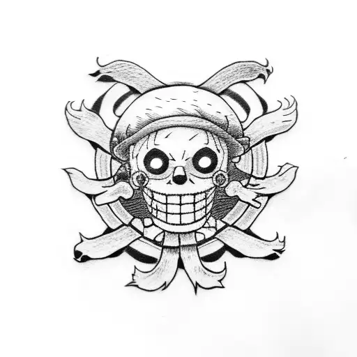 one piece tattoo design idea