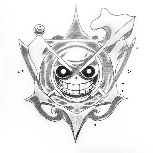 anime, logo one piece, eyes naruto, simbology one piece tattoo design idea