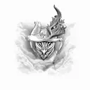 bible verse tattoo design idea