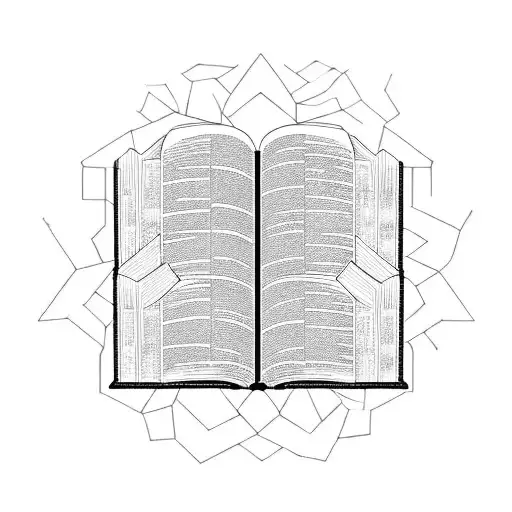 A blackwork tattoo of a bookshelf filled with medical books, with a silhouette of an Indian deity reading one of the books, representing the client's love for books and Indian spirituality tattoo design idea