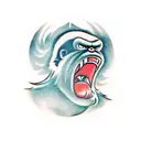 King Kong Portrait tattoo design idea