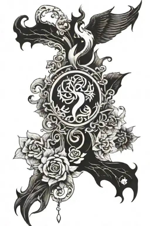 Colossians 3:23 tattoo design idea