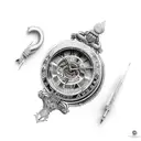 reloj romano tattoo design idea
