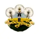 Dandelion tattoo design idea