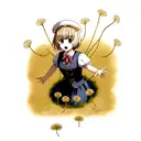 Dandelion tattoo design idea