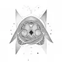 LOVE INFINITY A.E. K.R. 4L tattoo design idea