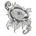 dependent, depression cod inside tattoo design idea