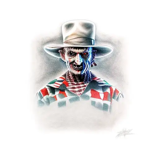 Freddy krueger tattoo design idea