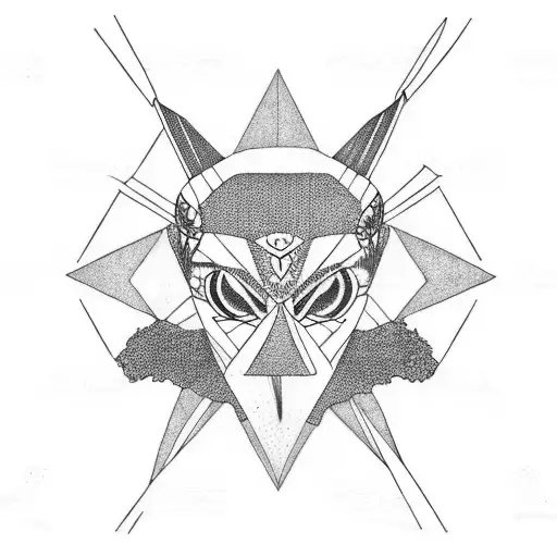 Raven tattoo design idea