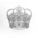 Queen's Crown tattoo design idea