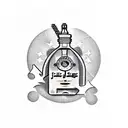 Lego bricks tattoo design idea