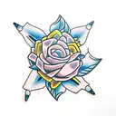 Lego bricks tattoo design idea