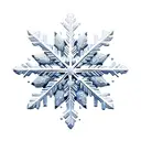SNOWFLAKE tattoo design idea