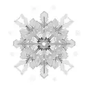SNOWFLAKE tattoo design idea