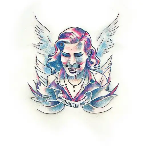 beauty in the struggle quote with designs tattoo design idea