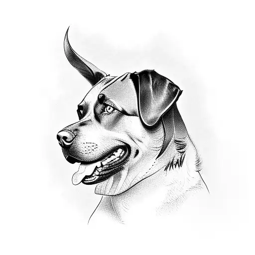 Tribal Rottweiler 989+ Rottweiler Tattoos in 2026 - BlackInk AI