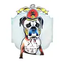 boxer and knife tattoo design idea