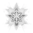 davids star tattoo design idea