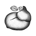 radish tattoo design idea
