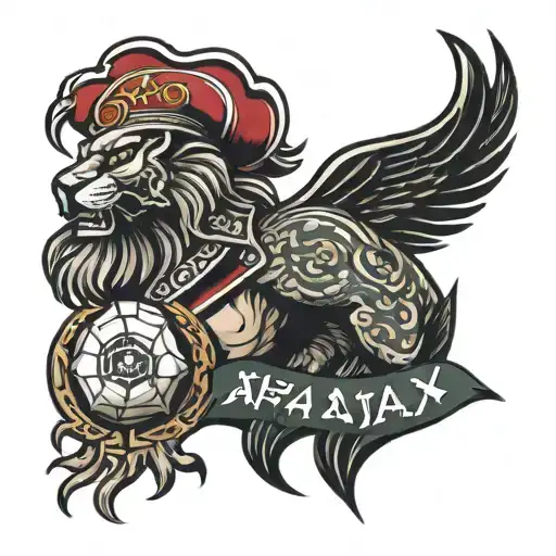 ajax Amsterdam tattoo design idea